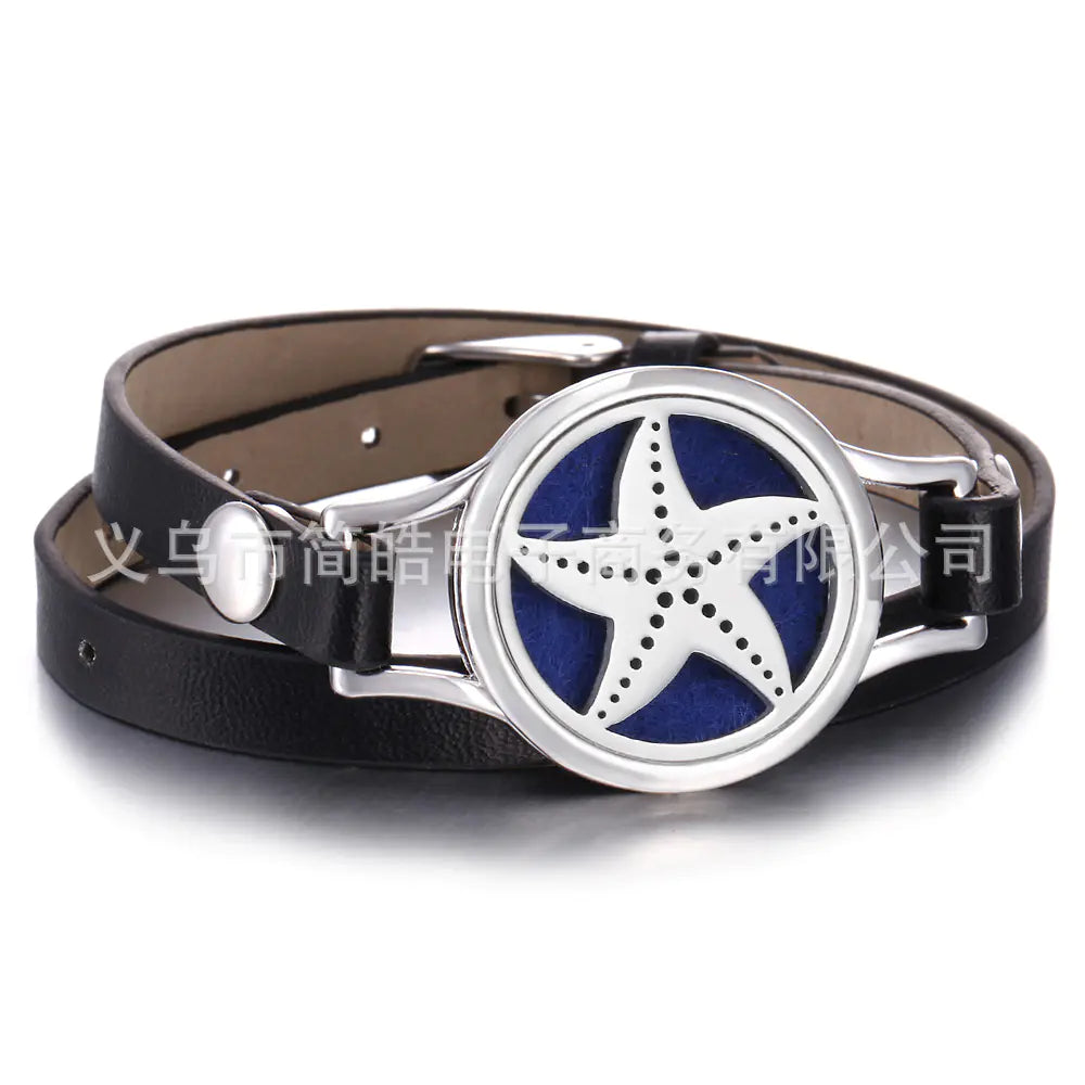 Essential Oil Diffuser Bracelet with Tree of Life Design