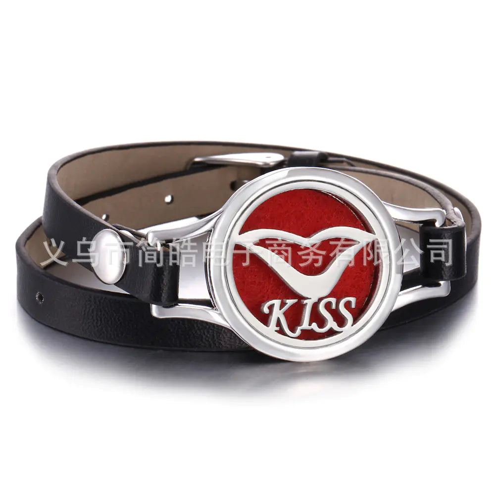 Essential Oil Diffuser Bracelet with Tree of Life Design