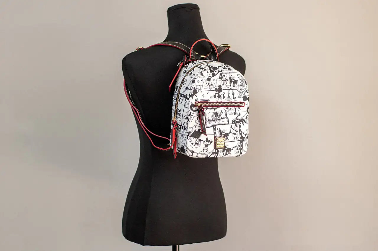 Dooney & Bourke Mickey Mouse Steamboat Willie Small Backpack