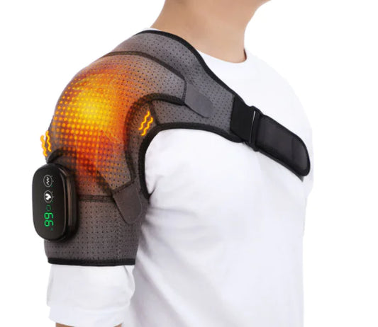 Shoulder Support Massager with Heating and Vibration (Set)