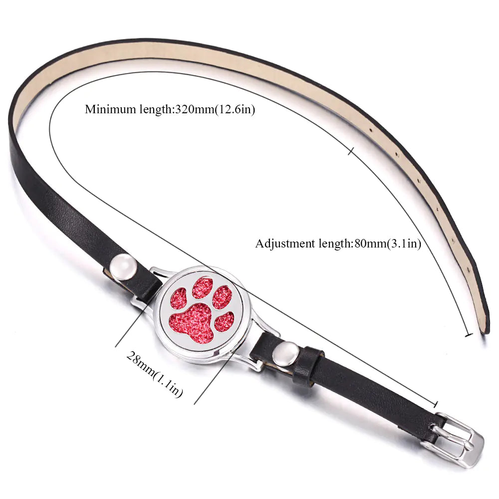 Essential Oil Diffuser Bracelet with Tree of Life Design