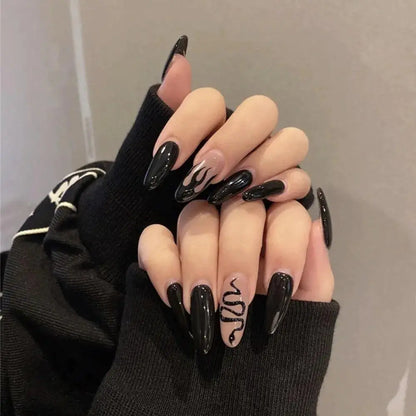 Short Ballet Wearable Fake Nails